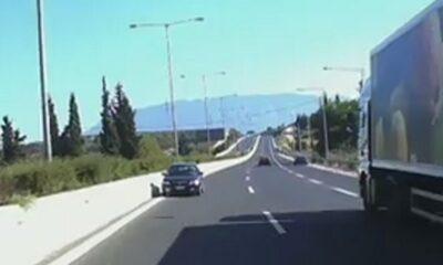 ΠΑΤΡΑ: 91χρονη οδηγούσε ανάποδα στην Ολυμπία Οδό! - Τροχαίο στα Σελιανίτικα