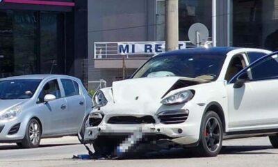 ΠΑΤΡΑ: Τροχαίο στην μέση της Διγενή Ακρίτα – ΦΩΤΟ