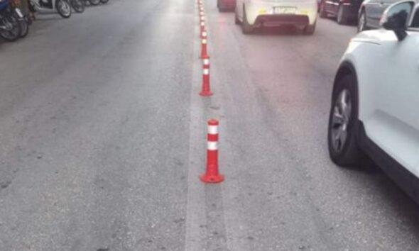 κυκλοφοριακό Πάτρα, κορύνες οδών, οδός Κορίνθου, οδός Αγίου Ανδρέου, οδός Γούναρη, παράνομη στάθμευση, οδική ασφάλεια, νόμος για κορύνες, Έλληνος Στρατιώτου, Πάτρα κίνηση, κυκλοφοριακό πρόβλημα, traffic Patras, traffic cones Greece, road safety Patras, Korinthou street, Agiou Andreou Patras, Gounari street Patras, parking problems Greece, kykloforiako Patra, korynes dromon, korynes Agiou Andreou, korynes Korinthou, παράνομο παρκάρισμα Πάτρα, Patra traffic jams, urban traffic management Greece,