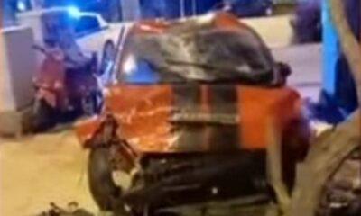 Πάτρα: Τρεις τραυματίες σε τροχαίο στην Αγίας Σοφίας τα ξημερώματα