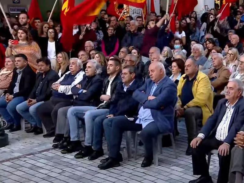 Η Πάτρα στέλνει ισχυρό μήνυμα υποστήριξης στο ΚΚΕ ενόψει των εκλογών - ΒΙΝΤΕΟ