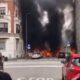 Ισχυρή έκρηξη στο κέντρο του Μιλάνου από φωτιά σε βαν με εύφλεκτα υλικά - ΒΙΝΤΕΟ