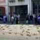 ΠΑΤΡΑ: Yποδοχή του Κυριάκου Μητσοτάκη - Στελέχη της Νέας Δημοκρατίας προκαλούν αντιδράσεις με τα βάγια τους