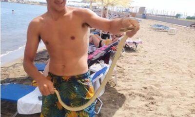 Ανατριχίλα - Το απρόοπτο μπάνιο με ένα Φίδι! - ΦΩΤΟ