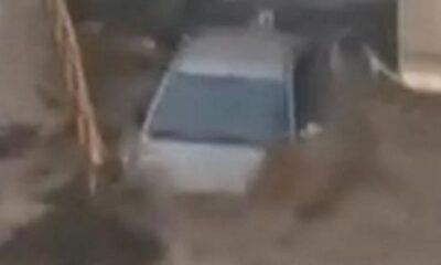 Καταστροφική κακοκαιρία στη Θεσσαλονίκη: Ορμητικά νερά παρασύρουν αυτοκίνητα και προκαλούν ζημιές - ΒΙΝΤΕΟ