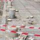 Πτώση σοβάδων από κτίριο στην Πάτρα - Κίνδυνος για τους πεζούς και έκκληση για επείγουσα συντήρηση