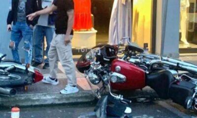 Επεισόδιο με τρελό αυτοκίνητο προκαλεί ζημιές και πανικό στο κέντρο της πόλης - ΦΩΤΟ