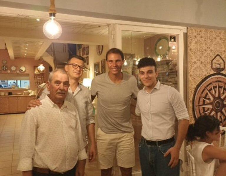 Ο Ραφαέλ Ναδάλ στην Πάτρα - Διακοπές στο Ιόνιο και δείπνο σε γνωστό εστιατόριο