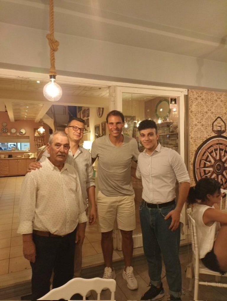 Ο Ραφαέλ Ναδάλ στην Πάτρα - Διακοπές στο Ιόνιο και δείπνο σε γνωστό εστιατόριο