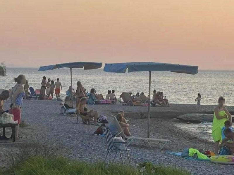 ΠΑΤΡΑ: Κλέων, ο ανελέητος καύσωνας παρατείνει την πολύωρη αναμονή στις παραλίες - ΦΩΤΟ