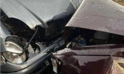 Μετωπική σύγκρουση οχημάτων στη γέφυρα του Αχελώου: Σοβαροί τραυματισμοί και υλικές ζημιές λόγω δυσμενών καιρικών συνθηκών - ΦΩΤΟ