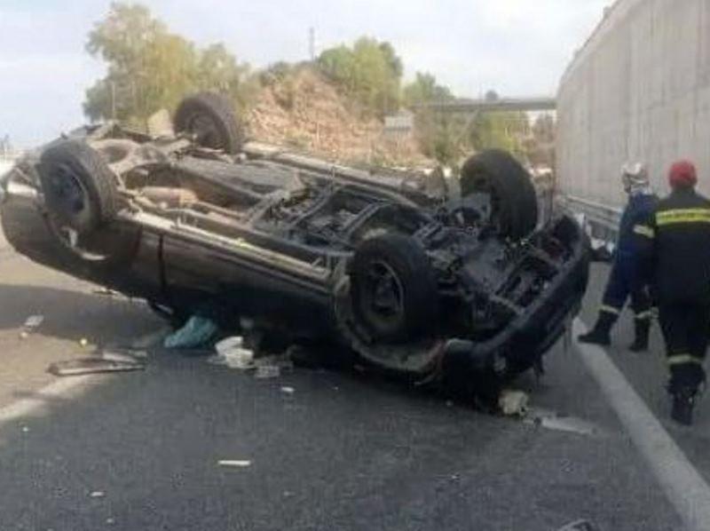 ΠΑΤΡΑ: Θανατηφόρο τροχαίο στην Εθνική Οδό Πατρών-Αθηνών κοντά στο Αίγιο - Ένας νεκρός και τραυματίες