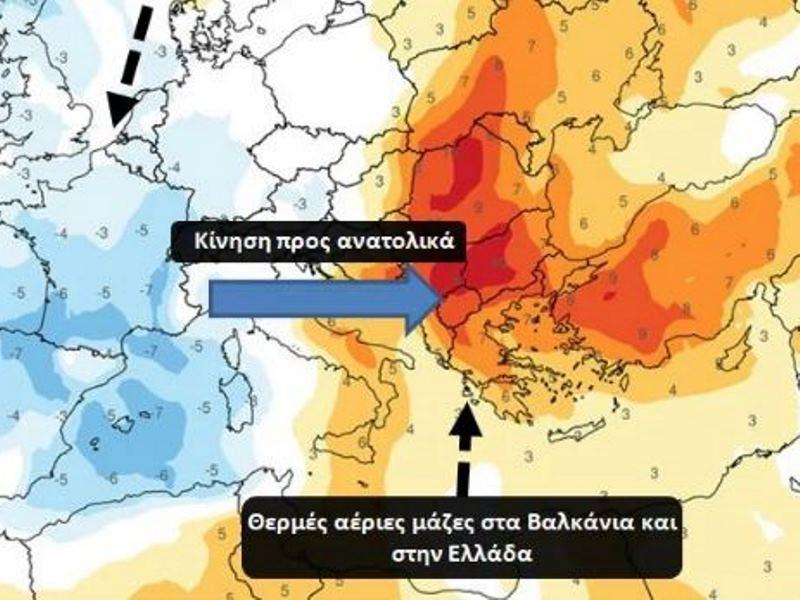 Έντονη Καύσωνας έως το Σάββατο – Αναμονή για Δροσιά και Ανάσες