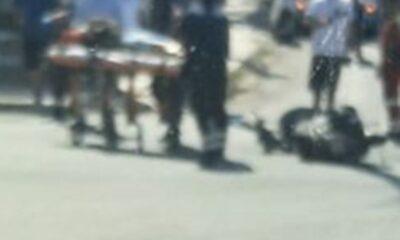 ΠΑΤΡΑ: Σοβαρό Τροχαίο στην διασταύρωση των Οδών Πατρών-Αθηνών και Αρέθα - Δίκυκλο συγκρούστηκε με ΙΧ - Οδηγός βαριά τραυματισμένος