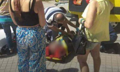 ΠΑΤΡΑ: Ατύχημα - Δικυκλιστής τραυματίζεται ενώ αποφεύγει παιδί στον δρόμο