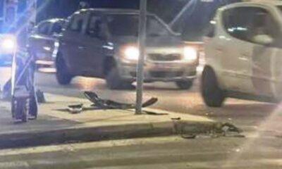 ΠΑΤΡΑ: Τροχαίο Δυστύχημα στην Οδό Πανεπιστημίου Κοντά στον "Τόφαλο"