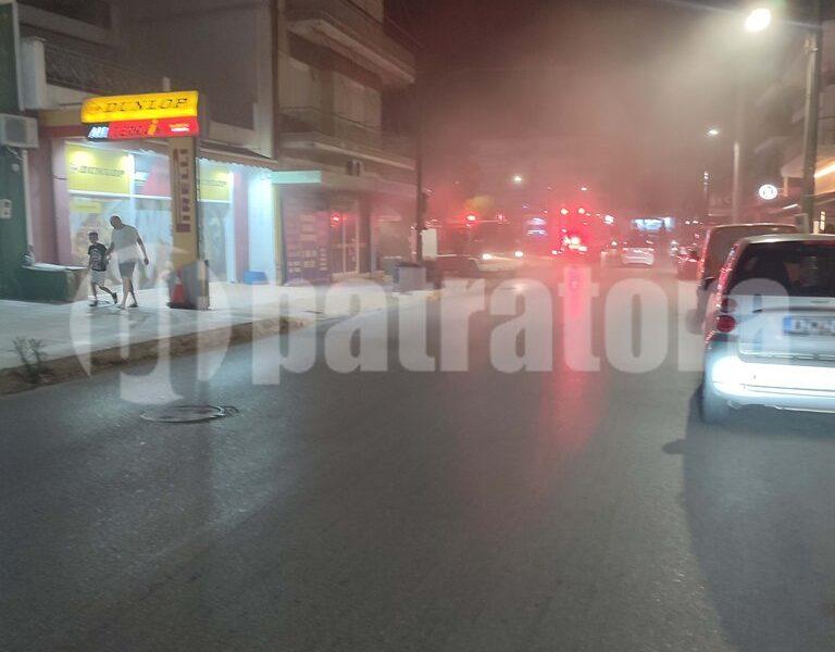 ΠΑΤΡΑ-ΤΩΡΑ: Πυρκαγιά σε Καθαριστήριο κοντά στο Γήπεδο της Παναχαϊκής - Γρήγορη Επέμβαση της Πυροσβεστικής αποτρέπει Επέκταση και Ενδεχόμενα Κινδύνους - ΦΩΤΟ