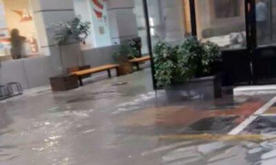 ΠΑΤΡΑ: Ισχυρή Καταιγίδα - Πλημμυρικά Φαινόμενα και Δράμα για τους Καταστηματάρχες