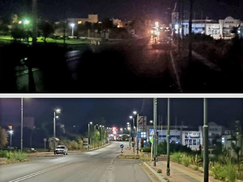 ΠΑΤΡΑ: Νέα φωτιστικά LED - Βελτίωση της ποιότητας ζωής και της ασφάλειας