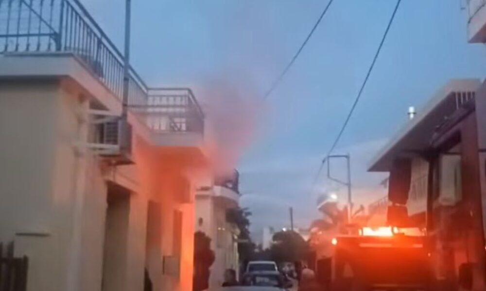 ΠΑΤΡΑ-Φωτιά σε σπίτι: Δημοσιογράφος σώζεται από την πυροσβεστική