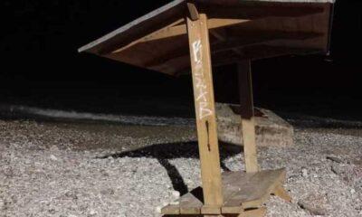 ΠΑΤΡΑ: Η κακοκαιρία άφησε τα συντρίμμια της στην Πλαζ - ΦΩΤΟ