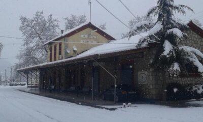 Δυσκολίες και Διακοπές Κυκλοφορίας προς τα Καλάβρυτα λόγω των Χιονοπτώσεων – Αντιολισθητικές Αλυσίδες Υποχρεωτικές