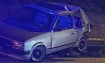 ΠΑΤΡΑ-Τροχαίο στην καρμανιόλα Πατρών-Πύργου - Ένα όχημα "σκαρφάλωσε" στις μπάρες