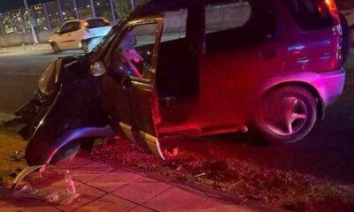 ΠΑΤΡΑ-Τροχαίο στο Νέο Λιμάνι: Ηλικιωμένοι Καταλήγουν στο Νοσοκομείο Μετά από Σύγκρουση με Κολώνα - ΦΩΤΟ