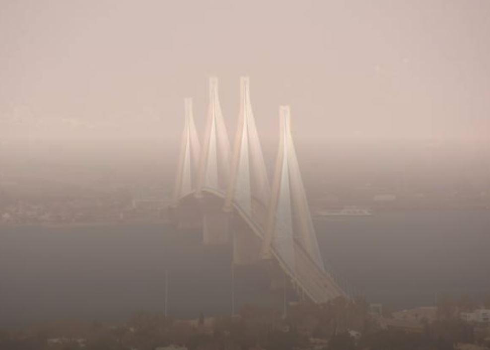 Ατμοσφαιρική Καταστολή στην Πάτρα: Υψηλές Συγκεντρώσεις Σκόνης και Αποπνικτικές Συνθήκες - ΦΩΤΟ