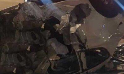 ΠΑΤΡΑ-Σφοδρό τροχαίο στα διόδια Ρίου: ΙΧ μετατρέπεται σε άμορφη μάζα σιδερικών - Σοβαρά τραυματίας ο οδηγός - ΦΩΤΟ