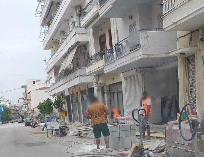 ΠΑΤΡΑ: Ασυνεννοησία εργολαβιών προκαλεί χάος στην οδό Βορείου Ηπείρου - ΦΩΤΟ