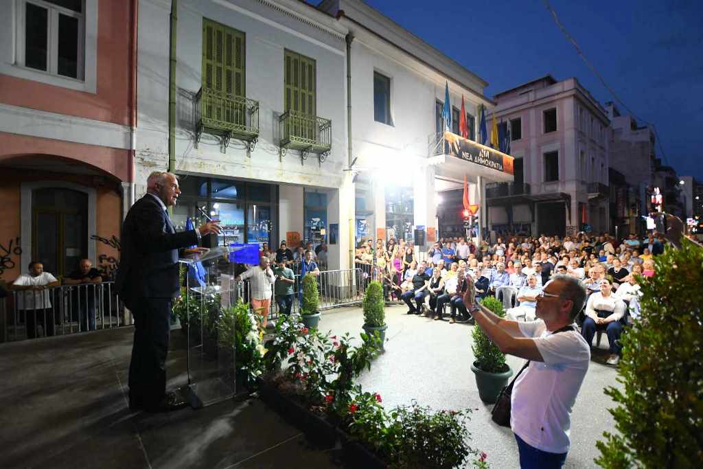Ομιλία Μάκη Βορίδη στην Πάτρα: Βεβαιότητα Νίκης της Νέας Δημοκρατίας στις Ευρωεκλογές