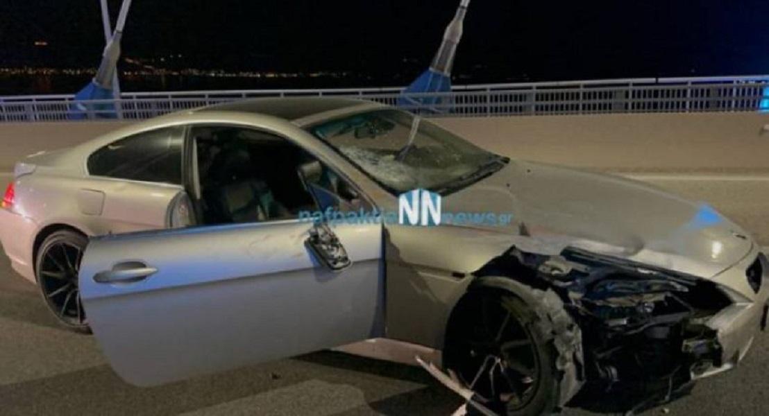 Τροχαίο στη Γέφυρα Ρίου-Αντιρρίου: Δύο Τραυματίες - ΦΩΤΟ