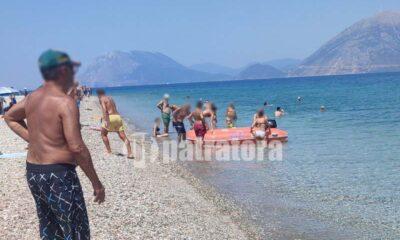 ΠΑΤΡΑ: Η Ανευθυνότητα των Ηλικιωμένων Δοκιμάζει τους Ναυαγοσώστες στην Πλαζ - ΦΩΤΟ