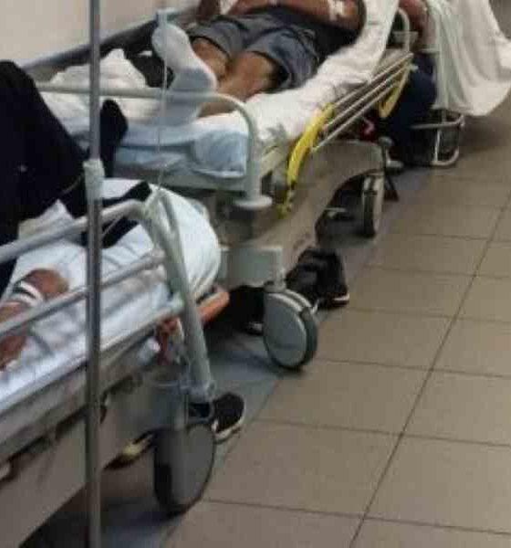 Νοσοκομείο Ρίου, ράντζα, εξωτερικά ιατρεία, έλλειψη κρεβατιών, Παθολογικές Κλινικές, έλλειψη προσωπικού, Άδωνις Γεωργιάδης, ταλαιπωρία ασθενών, αγανάκτηση συγγενών, νοσηλευτικό ίδρυμα, σλάλομ ράντζων, διάδρομος νοσοκομείου, προβλήματα υγείας