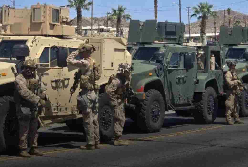 Πεζοναύτες, Λος Άντζελες, ταραχές, US Northern Command, NORTHCOM, Εθνοφρουρά, ομοσπονδιακή αντίδραση, ανάπτυξη, ΗΠΑ, στρατός