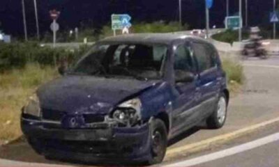 τροχαίο, Ρίο, Πάτρα, κόμβος Ρίου, μετωπική σύγκρουση, ατύχημα, Τροχαία, Πανεπιστημιακό Νοσοκομείο Πατρών, τραυματισμός, γυναίκα τραυματίας, κυκλοφοριακό, έρευνα τροχαίας, ατύχημα Παρασκευή, κυκλικός κόμβος, σύγκρουση οχημάτων