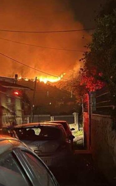 Νέα φωτιά στα Συχαινά – Προληπτική Εκκένωση στις Περιοχές Μπάλα και Βούντενης