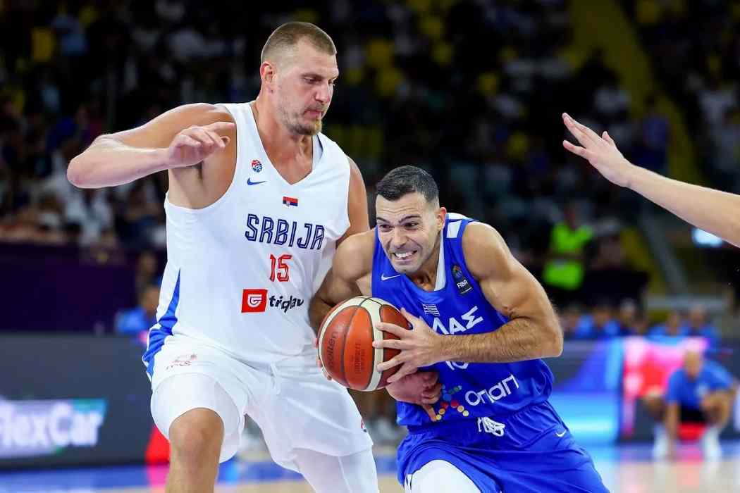 Σερβία, Ελλάδα, Νικόλα Γιόκιτς, MVP, ECOMMBX Cup, Λεμεσός, Σβέτισλαβ Πέσιτς, Βαγγέλης Ζούρος, φιλικό, μπάσκετ, επιθετικό ριμπάουντ, 76-66, Εθνική ομάδα, ρακέτα, αντεπίθεση, μάχη, δοκιμή, προετοιμασία, δυνατές μονομαχίες