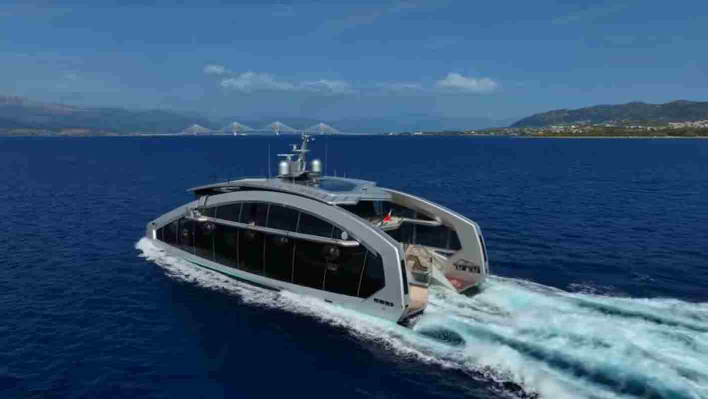 This is It, γιοτ, yacht, καταμαράν, catamaran, υπερπολυτελές σκάφος, luxury yacht, Πάτρα, Patras, Πατραϊκός, Patraikos Gulf, τζακούζι, jacuzzi, spa, σάουνα, sauna, πολυτέλεια, luxury, θαλάσσια ταξίδια, sea travel, κρουαζιέρα, cruise, θαλάσσιος τουρισμός, marine tourism, θαλάσσια εμπειρία, sea experience, πολυτελείς διακοπές, luxury holidays, σκάφος αναψυχής, leisure boat, mega yacht, υπερπολυτελές καταμαράν,