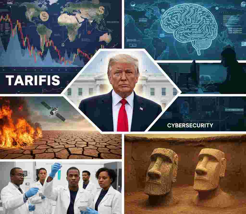 2025 ανασκόπηση, 2025 review, κορυφαία γεγονότα 2025, top events 2025, σημαντικότερα νέα 2025, major news 2025, Τραμπ 2025, Trump 2025, επάνοδος Τραμπ, Trump return, Αμερικανικές εκλογές, US elections, παγκόσμια οικονομία, global economy, δασμοί Τραμπ, Trump tariffs, εμπορικές αναταραχές, trade wars, χρηματιστήρια 2025, stock market 2025, τιμή χρυσού, gold price, κρυπτονομίσματα, cryptocurrencies, Bitcoin πτώση, Bitcoin crash, Τεχνητή Νοημοσύνη, Artificial Intelligence, AI developments, κυβερνοασφάλεια, cybersecurity, τεχνολογία 2025, technology 2025, κλιματική κρίση, climate crisis, κλιματική αλλαγή, climate change, NISAR δορυφόρος, NISAR satellite, περιβάλλον 2025, environment 2025, γεωπολιτικές εντάσεις, geopolitical tensions, Μέση Ανατολή, Middle East, πόλεμος Γάζας, Gaza conflict, ιατρικές εξελίξεις, medical breakthroughs, υγεία 2025, health 2025, ελονοσία θεραπεία, malaria treatment, τροφικές αλλεργίες, food allergies, ευρωεκλογές 2025, European elections 2025, δεξιά άνοδος Ευρώπη, far-right rise Europe, αρχαιολογικές ανακαλύψεις, archaeological discoveries, Πομπηία, Pompeii, νησί του Πάσχα, Easter Island
