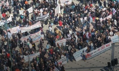 Τέμπη, δυστύχημα Τέμπη, τρία χρόνια Τέμπη, 57 θύματα, δικαιοσύνη για τα Τέμπη, Πάτρα, συλλαλητήριο Πάτρα, πορεία Πάτρα σήμερα, Πλατεία Γεωργίου, Εργατικό Κέντρο Πάτρας, κινητοποίηση, απεργία, ασφάλεια σιδηροδρόμων, δημόσιες συγκοινωνίες, απόδοση ευθυνών, Tempi train crash, Tempi tragedy, 3 years anniversary, Patras protest, Patras rally, Greece news, justice for Tempi, railway safety Greece, Greek protests 2026, labor unions Greece