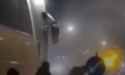 bus fire, Patras Pyrgos highway, Kaminia, Patras news, Fire Brigade, Police, emergency, smoke, brakes, evacuation, passenger safety, traffic incident, highway incident, Greece news, local news Patras, φωτιά, λεωφορείο, Πατρών Πύργου, Καμίνια, Πάτρα, Πυροσβεστική, Αστυνομία, έκτακτη είδηση, καπνός, φρένα, εκκένωση, ασφάλεια επιβατών, τροχαίο συμβάν, εθνική οδός, ειδήσεις Πάτρα,