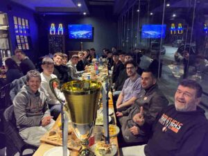 Rising Stars 25-26, Πρωταθλητές Rising Stars, Rising Stars Champions, PortoFino Kouzina, εορταστικό δείπνο, celebratory dinner, μπάσκετ νέων, youth basketball Greece, αθλητική διατροφή, athletes nutrition, τουρνουά μπάσκετ, basketball tournament 2026, PortoFino Kouzina hospitality, νικητές Rising Stars, Rising Stars winners, αθλητική εκδήλωση, sports event Greece.