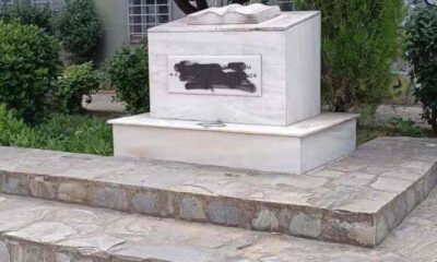 Νίκος Τεμπονέρας, Nikos Temponeras, δολοφονία Τεμπονέρα, Temponeras murder, Πάτρα, Patra, μνημείο Τεμπονέρα, Temponeras monument, βεβήλωση μνημείου, monument vandalism, 1991, πολιτική βία, political violence, αντιφασισμός, antifascism, antifa, δημόσια παιδεία, public education, αγωνιστής δάσκαλος, activist teacher, μνήμη Τεμπονέρα, Temponeras memory, δεξιοί παρακρατικοί, parakratos, βανδαλισμός Πάτρα, vandalism Patras, Temponeras zei, Τεμπονέρας ζει, SEO Greece, ιστορική μνήμη, historical memory, κινητοποιήσεις, protests Greece,