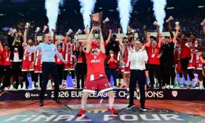 Ολυμπιακός, Ρεάλ Μαδρίτης, EuroLeague, τελικός EuroLeague, Πρωταθλητής Ευρώπης, μπάσκετ, Γιώργος Μπαρτζώκας, Εβάν Φουρνιέ, Σάσα Βεζένκοβ, Νίκολα Μιλουτίνοβ, Άλεκ Πίτερς, Κόρι Τζόσεφ, Telekom Center Athens, Αγγελόπουλοι, Ολυμπιακός μπάσκετ, Olympiacos, Real Madrid, EuroLeague Final, EuroLeague Champion, basketball, Georgios Bartzokas, Evan Fournier, Sasha Vezenkov, Nikola Milutinov, Alec Peters, Cory Joseph, Olympiacos BC, Real Madrid Basketball, Olympiakos, Real Madritis, euroliga, telikos euroleague, protathlitis evropis, basket, mpansek, mparzokas, fourier, vezenkov, milutinov, peters, joseph, olympiacos real 92-85,