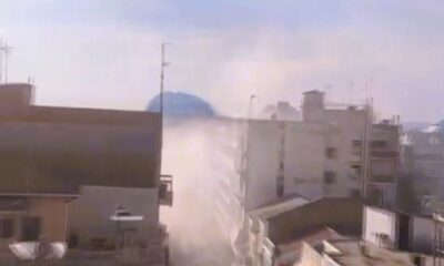 φωτιά, καπνός, οδός Ερμού, Μαρκάτο, κατάστημα εστίασης, φουγάρο, Πυροσβεστική, Πάτρα, φωτιά Πάτρα, επεισόδιο, fotia, kapnos, odos Ermou, Markato, katastima estiasis, fougaro, Pyrosvestiki, Patra, fotia Patra, fire, smoke, Ermou street, restaurant fire, chimney fire, Fire Department, Patras, Patras fire,