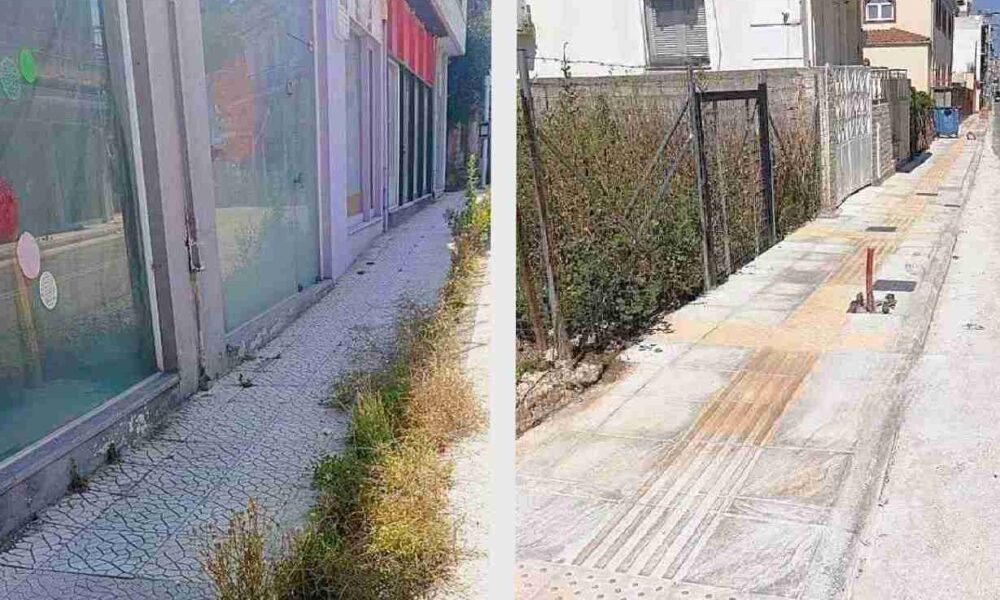 Οδός 12ου Συντάγματος, Πάτρα, πεζοδρόμια Πάτρα, έργα ανάπλασης, προσβασιμότητα ΑμεΑ, καταγγελίες κατοίκων, οδική ασφάλεια, Δήμος Πατρέων, κακοτεχνίες, Patras sidewalks, Patras infrastructure, 12th Syntagmatos street, urban reconstruction, pedestrian safety, accessibility Patras, Odos 12ou Syntagmatos, Patra, pezodromia Patra, erga anaplasis, accessibility Amea, kataggelies katoikon, odiki asfaleia, Dimos Patreon, kakotechnies,
