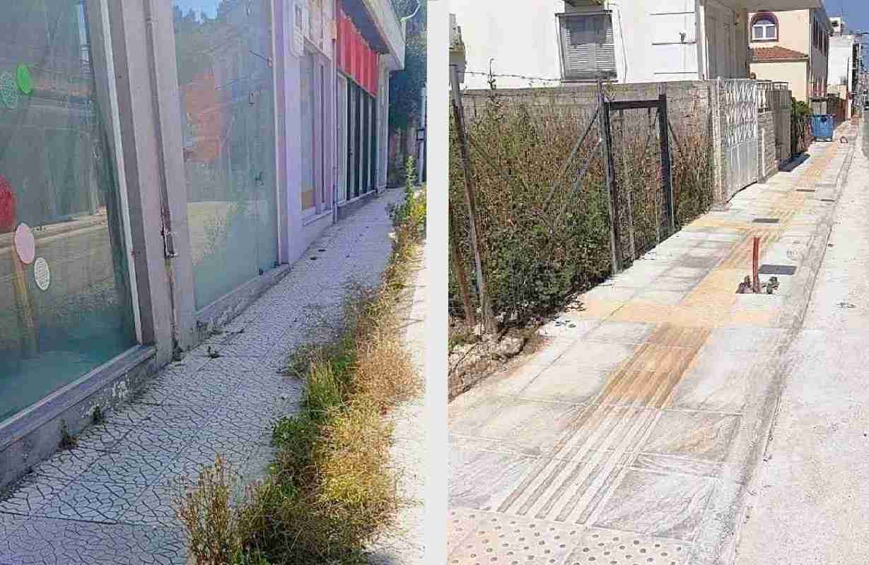 Οδός 12ου Συντάγματος, Πάτρα, πεζοδρόμια Πάτρα, έργα ανάπλασης, προσβασιμότητα ΑμεΑ, καταγγελίες κατοίκων, οδική ασφάλεια, Δήμος Πατρέων, κακοτεχνίες, Patras sidewalks, Patras infrastructure, 12th Syntagmatos street, urban reconstruction, pedestrian safety, accessibility Patras, Odos 12ou Syntagmatos, Patra, pezodromia Patra, erga anaplasis, accessibility Amea, kataggelies katoikon, odiki asfaleia, Dimos Patreon, kakotechnies,