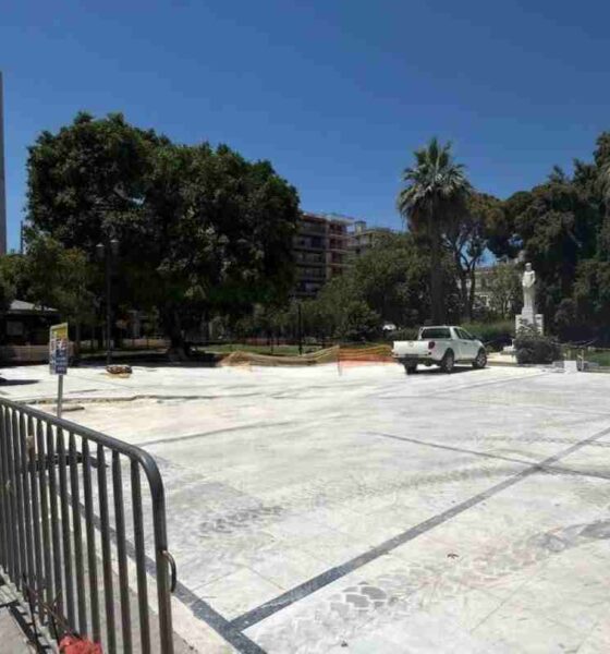 πλατεία Όλγας, ανάπλαση, Πάτρα, πλατεία Εθνικής Αντιστάσεως, καθυστερήσεις έργων, καταστηματάρχες, αντιδράσεις, βανδαλισμοί, σιντριβάνι, Μαιζώνος, plateia olgas, anaplasi, patra, plateia ethnikis antistaseos, kathysteriseis ergon, katastimatarches, vandalismoi, meizonos, olga square, patras, renovation, reconstruction, delays, shopkeepers, fountain, vandalism, Maizonos,